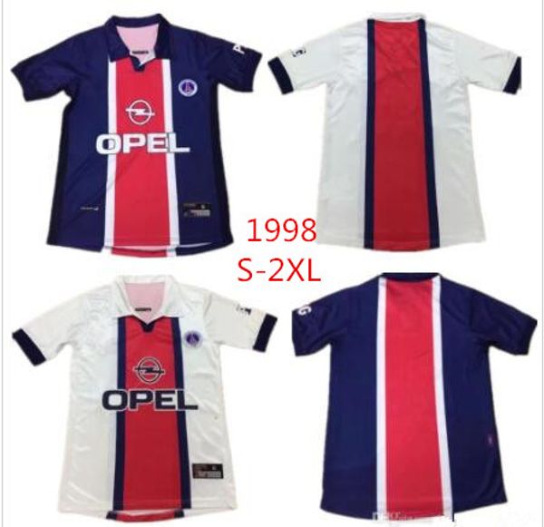 1998 1999 PSG Retro soccer Jersey WORNS SIMONE OKOCHA LEROY AVELAINE ADAILTON 98 99 HOME blue RAI classic paris camisas de futebol SizeS-XXL
1998 1999 PSG Retro soccer Jersey WORNS SIMONE OKOCHA LEROY AVELAINE ADAILTON 98 99 HOME blue RAI classic paris camisas de futebol SizeS-XXL