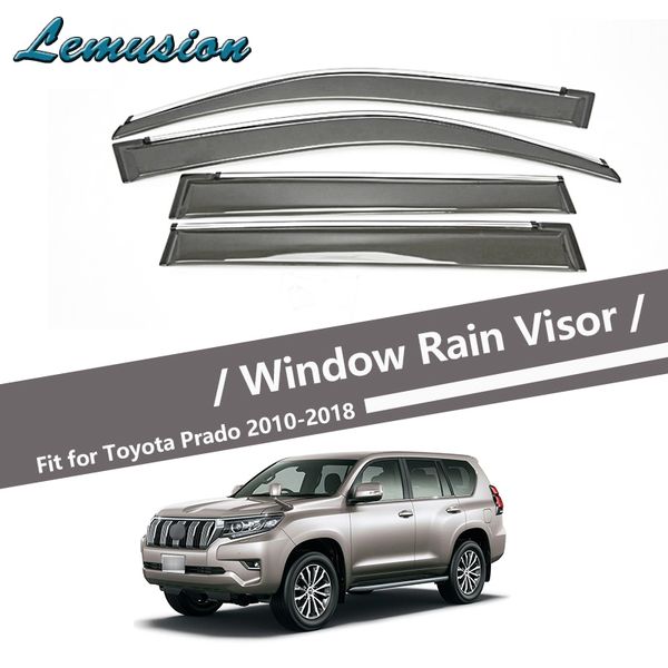 4pcs smoke window rain visor for toyota prado j150 2010 2011 2012 2013 2014 2015 2016 2017 2018 guard accessories
4pcs smoke window rain visor for toyota prado j150 2010 2011 2012 2013 2014 2015 2016 2017 2018 guard accessories