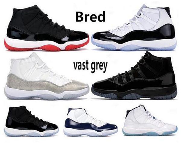 2020 bred 11 jumpman basketball shoes 11s vast grey concord 45 cap and gown heiress black nightshade men women designer sneakers trainers
2020 bred 11 jumpman basketball shoes 11s vast grey concord 45 cap and gown heiress black nightshade men women designer sneakers trainers