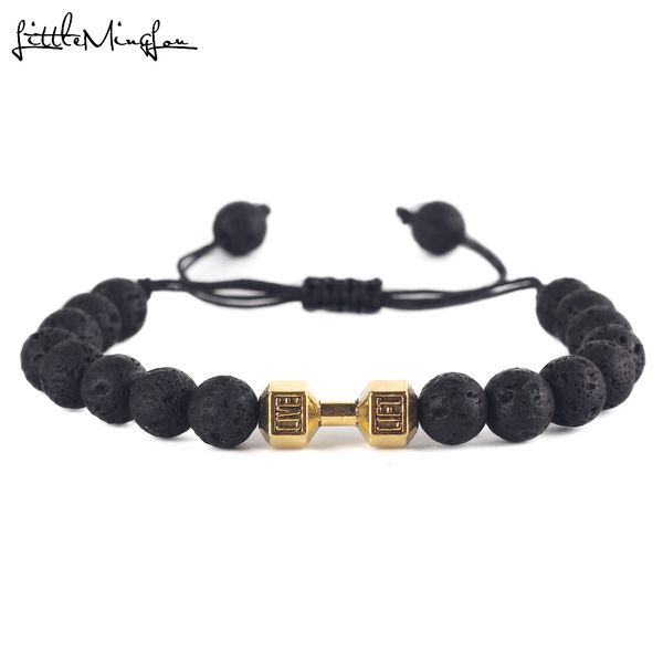 heap Charm Bracelets Little Minglittle Fitness Dumbbell Barbell charm gym men energy bracelet lava stone beads braid Bracelets & Bangles, Black
heap Charm Bracelets Little Minglittle Fitness Dumbbell Barbell charm gym men energy bracelet lava stone beads braid Bracelets & Bangles, Black