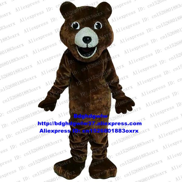 long fur brown bear grizzly bear ursus arctos mascot costume cartoon character talk of the town big party zx633, Red;yellow
long fur brown bear grizzly bear ursus arctos mascot costume cartoon character talk of the town big party zx633, Red;yellow
