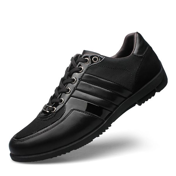 trend non-slip men casual shoes genuine leather men shoes lace-up breathable soft autumn casual flats formal plus size 45, Black
trend non-slip men casual shoes genuine leather men shoes lace-up breathable soft autumn casual flats formal plus size 45, Black