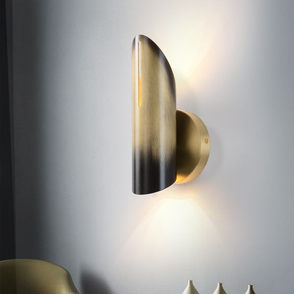 pure copper wall light nordic postmodern contracted bathroom mirror lamp bedroom brass corridor light
pure copper wall light nordic postmodern contracted bathroom mirror lamp bedroom brass corridor light