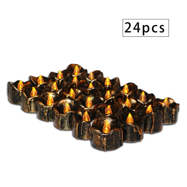 24pcs светодиодные электрические свечи старинные чай воск непламено мерцание чай свет украшение праздника свадебные электрическая свеча слез
24pcs светодиодные электрические свечи старинные чай воск непламено мерцание чай свет украшение праздника свадебные электрическая свеча слез