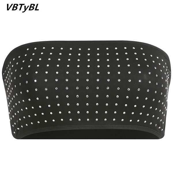 vbtybl cropped black tube women 2019 new summer strapless bandear bra streetwear crop women tube, White
vbtybl cropped black tube women 2019 new summer strapless bandear bra streetwear crop women tube, White