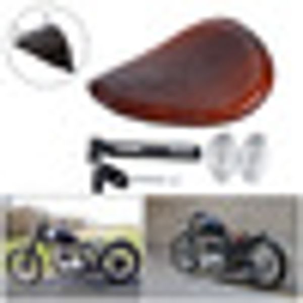 brown alligator motorcycle solo motor driver seat fit for har-ley chop-per bob-ber
brown alligator motorcycle solo motor driver seat fit for har-ley chop-per bob-ber