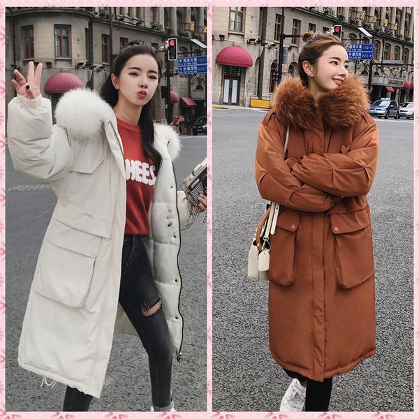 2019 winter new style down jacket cotton-padded clothes women's dress korean-style loose-fit mid-length over-the-knee large size, Blue;black
2019 winter new style down jacket cotton-padded clothes women's dress korean-style loose-fit mid-length over-the-knee large size, Blue;black