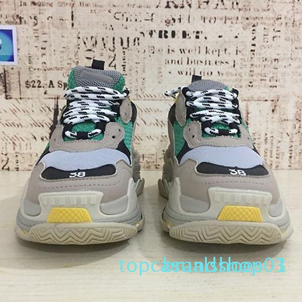 2019 paris triple-s designer luxury shoes low sneakers triple s men's and women's shoes casual shoes size 36-45 t03, Black
2019 paris triple-s designer luxury shoes low sneakers triple s men's and women's shoes casual shoes size 36-45 t03, Black