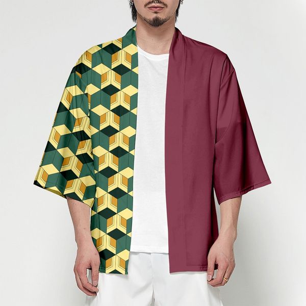 fashion men individuality print kimono spring clothing camisa hawaiana hombre camisa hawaiana hombre, White;black
fashion men individuality print kimono spring clothing camisa hawaiana hombre camisa hawaiana hombre, White;black