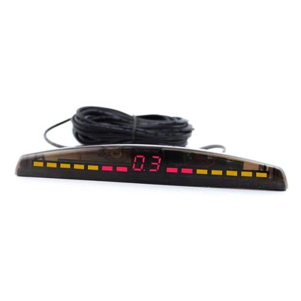 new car reversing parking radar sensor set led display 4 probes vehicle audio buzzer sound alarm kit
new car reversing parking radar sensor set led display 4 probes vehicle audio buzzer sound alarm kit