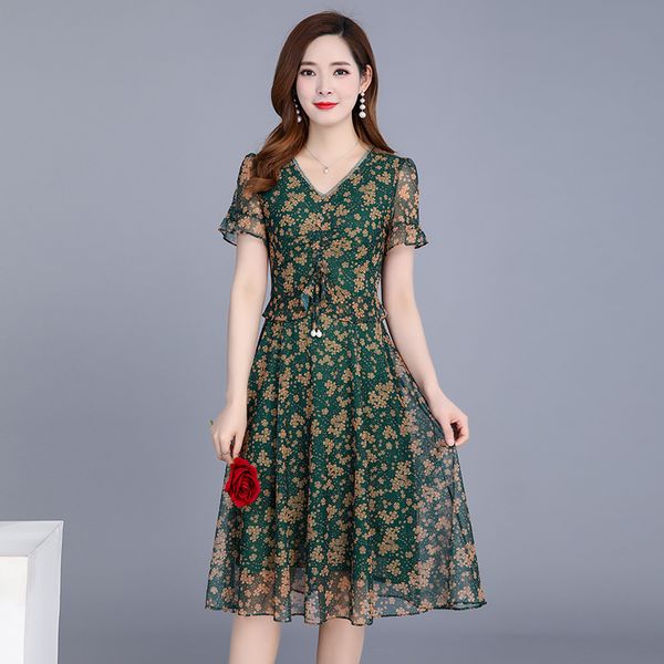 hayblst brand women dress plus size 5xl summer 2019 clothing fashion floral elegant korean stysle breathable temperament dress, Black;gray
hayblst brand women dress plus size 5xl summer 2019 clothing fashion floral elegant korean stysle breathable temperament dress, Black;gray