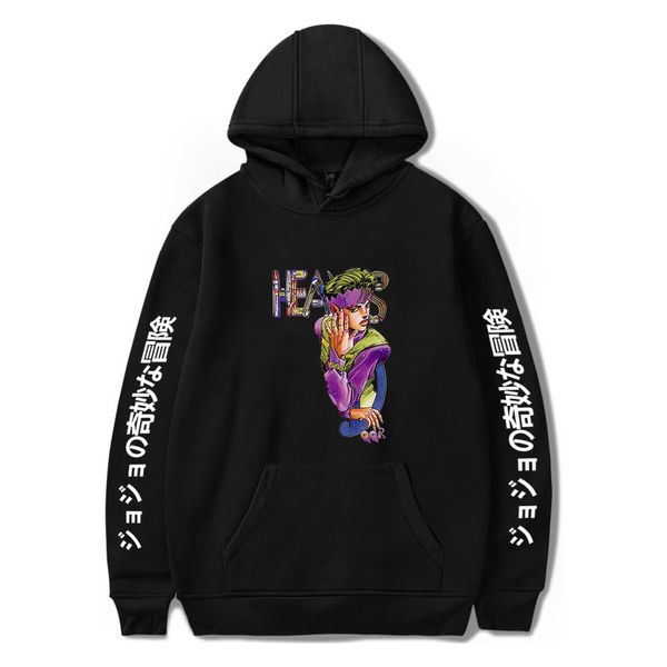 popular white comic jojo hoodies men women sweatshirts hooded harajuku hip hop casual hoodie jojo boys girls cartoon pullovers, Black
popular white comic jojo hoodies men women sweatshirts hooded harajuku hip hop casual hoodie jojo boys girls cartoon pullovers, Black
