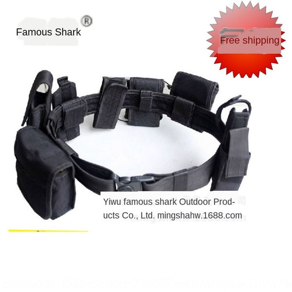 eight-piece set multifunctional piece set multifunctional tactical tactical outdoor nylon duty training security belt armed belt, Black;brown
eight-piece set multifunctional piece set multifunctional tactical tactical outdoor nylon duty training security belt armed belt, Black;brown