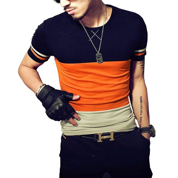 new fashion brand men's short sleeve t shirt spring o neck patchwork t shirt men plus size tees shirts m-5xl, White;black
new fashion brand men's short sleeve t shirt spring o neck patchwork t shirt men plus size tees shirts m-5xl, White;black