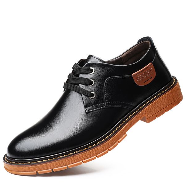 oxford mens shoes genuine leather shoes men brown dress shoes men leather oxford business formal shoe zapato elegante hombre, Black
oxford mens shoes genuine leather shoes men brown dress shoes men leather oxford business formal shoe zapato elegante hombre, Black