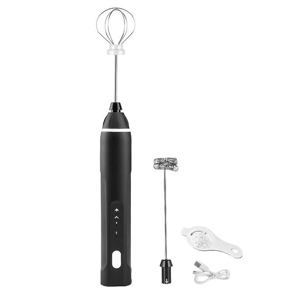 camp kitchen rechargeable milk frother handheld electric foam maker 3 speed stainless whisk (black)
camp kitchen rechargeable milk frother handheld electric foam maker 3 speed stainless whisk (black)
