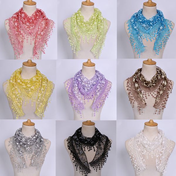 2019 brand new scarves fashion women lace wraps classic spring and summer hollow out flowers plain triangle scarf lsf099, Blue;gray
2019 brand new scarves fashion women lace wraps classic spring and summer hollow out flowers plain triangle scarf lsf099, Blue;gray