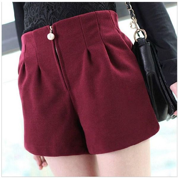 women's shorts autumn and winter high waist woolen casual boots large size women bottoming thick female, White;black
women's shorts autumn and winter high waist woolen casual boots large size women bottoming thick female, White;black