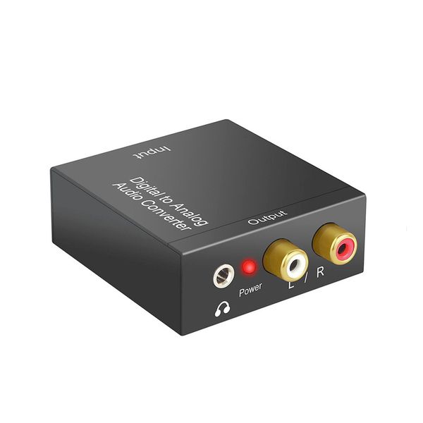 3.5mmoptical digital stereo audio spdif toslink coaxial signal to analog converter dac jack 2*rca amplifier decoder adapter 
3.5mmoptical digital stereo audio spdif toslink coaxial signal to analog converter dac jack 2*rca amplifier decoder adapter