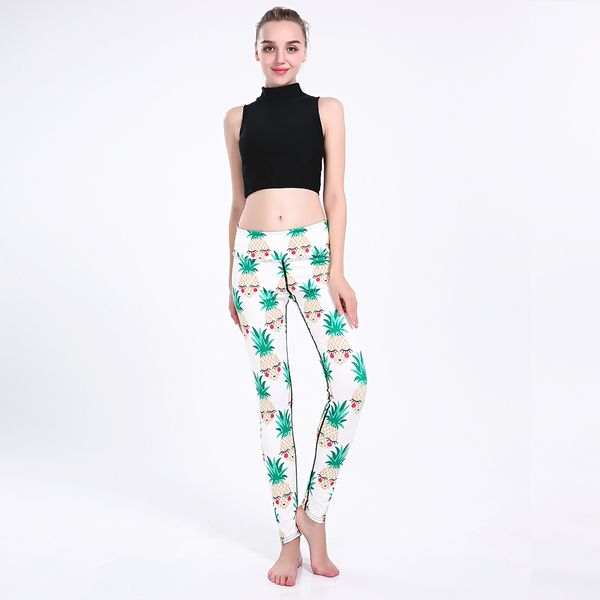 new pineapple printed slim hip-lifting sports air-permeable speed-drying women's nine-point lady pants, Black
new pineapple printed slim hip-lifting sports air-permeable speed-drying women's nine-point lady pants, Black