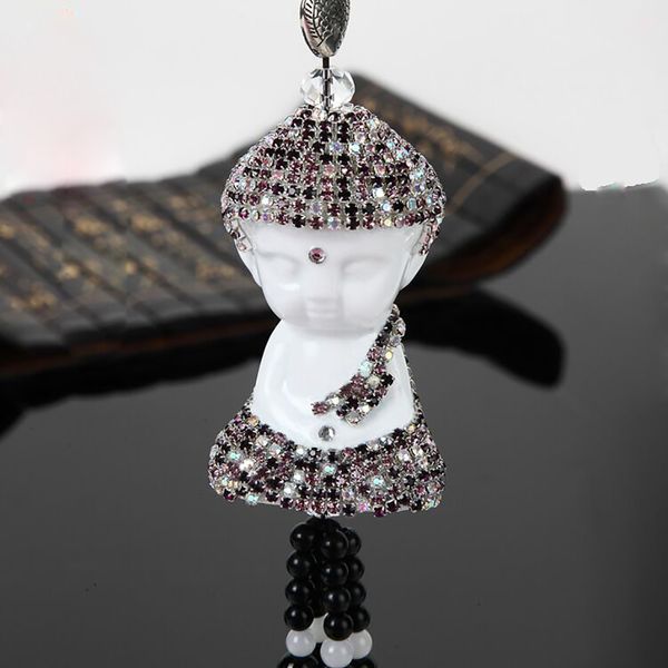 car pendant ceramics diamond buddha figurine decoration hanging ornament buddhist auto rearview mirror lucky decor accessories
car pendant ceramics diamond buddha figurine decoration hanging ornament buddhist auto rearview mirror lucky decor accessories
