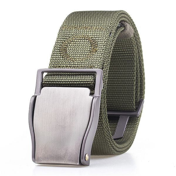 10 colors army belt tactical designer men canvas belts for pants long nylon strap metal buckle male elastic waist belt, Black;brown
10 colors army belt tactical designer men canvas belts for pants long nylon strap metal buckle male elastic waist belt, Black;brown