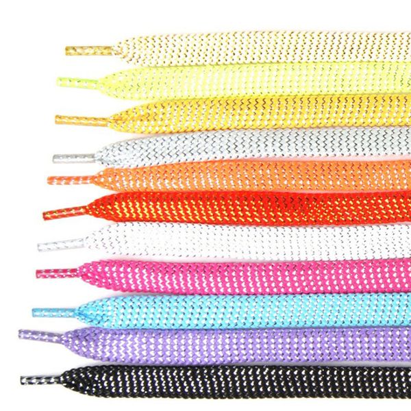 2pcs women flat gold silver shoe laces super long daily party camping shoelaces growing canvas strings flat laces, Black
2pcs women flat gold silver shoe laces super long daily party camping shoelaces growing canvas strings flat laces, Black
