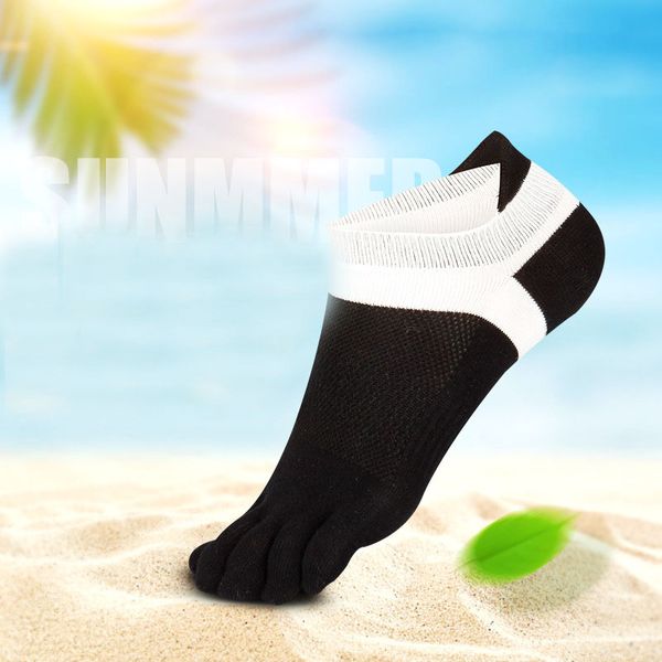 summer male five-finger socks male cotton short thin tube split toe socks breathable and invisible wet gas absorption heq526, Black
summer male five-finger socks male cotton short thin tube split toe socks breathable and invisible wet gas absorption heq526, Black