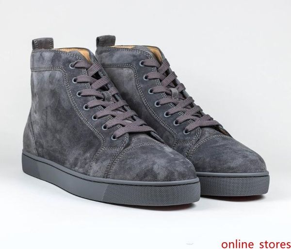 2019 navy grey suede spiked red sole shoes italy fashion men s flat red bottom high sneaker signature spikes laces-up wholesale cheap
2019 navy grey suede spiked red sole shoes italy fashion men s flat red bottom high sneaker signature spikes laces-up wholesale cheap