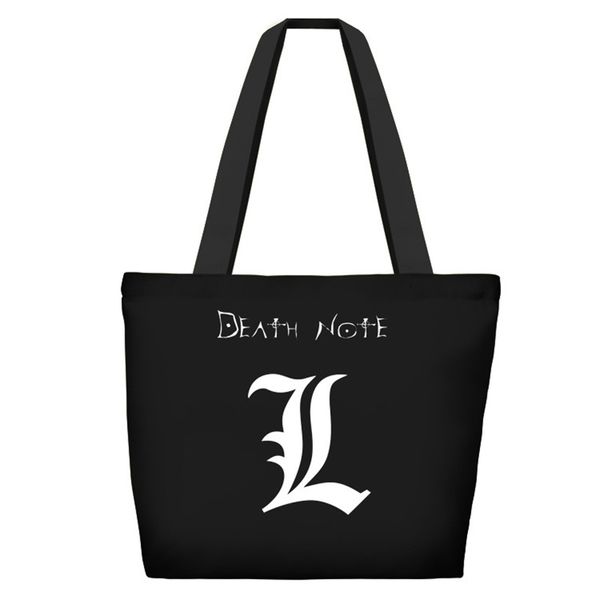 death note anime double sides printed hand bag shoulder bag women men shopping shopper tote canvas zipper
death note anime double sides printed hand bag shoulder bag women men shopping shopper tote canvas zipper