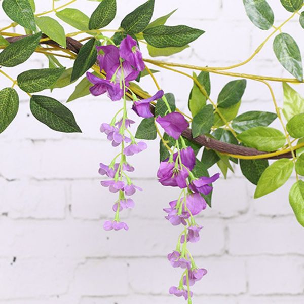 rattan strip wisteria artificial flower vine for wedding home party kids room decoration diy craft fake flowers
rattan strip wisteria artificial flower vine for wedding home party kids room decoration diy craft fake flowers