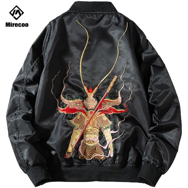 monkey king embroidery mens bomber jacket chinese style ma-1 pilot jacket men thick fashion jackets hip hop streetwear winter, Black;brown
monkey king embroidery mens bomber jacket chinese style ma-1 pilot jacket men thick fashion jackets hip hop streetwear winter, Black;brown