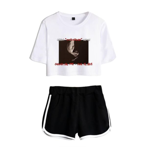 summer harajuku hip hop two piece set women crop +shorts pant aspects print tracksuit women conjunto feminino female convention, Gray
summer harajuku hip hop two piece set women crop +shorts pant aspects print tracksuit women conjunto feminino female convention, Gray