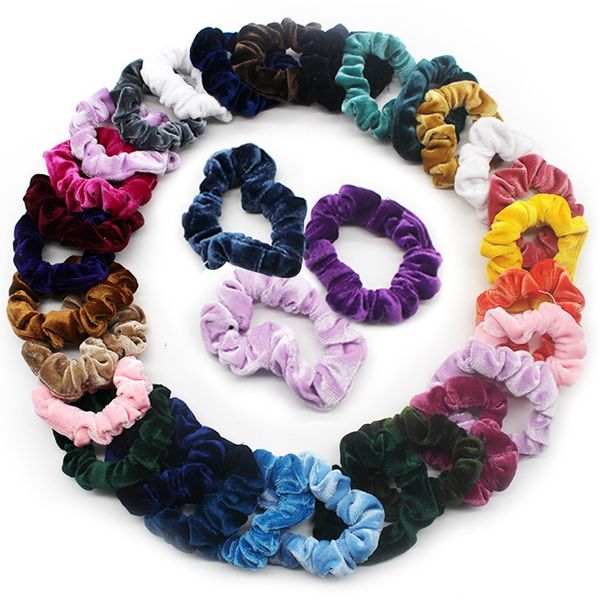 36 pcs vintage hair scrunchies stretchy velvet scrunchie pack women elastic hair bands girl headwear solid rubber ties x#4, Brown
36 pcs vintage hair scrunchies stretchy velvet scrunchie pack women elastic hair bands girl headwear solid rubber ties x#4, Brown