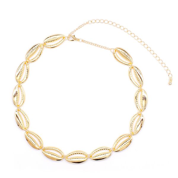 fashion mental shell choker necklace for women neck accessories jewelry, Golden;silver
fashion mental shell choker necklace for women neck accessories jewelry, Golden;silver