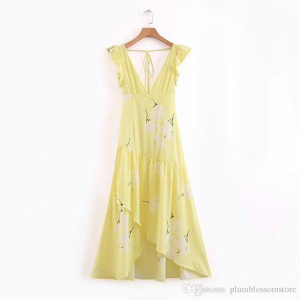 floral yellow elegant maxi dress new women ruffle short sleeve v neck backless party dresses boho chic beach bohemian loose long dress
floral yellow elegant maxi dress new women ruffle short sleeve v neck backless party dresses boho chic beach bohemian loose long dress