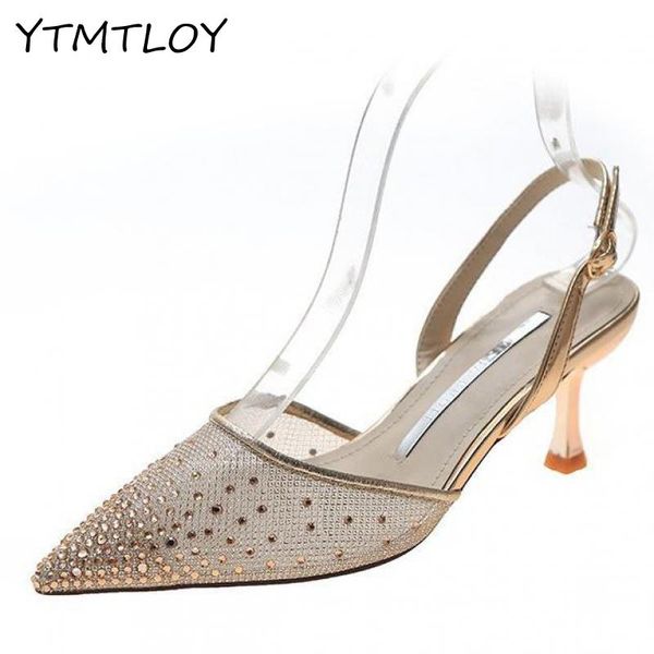 2020 new summer thin heel pointed toe buckle ladies bridal wedding women shoes silver high heels sandals zapatos mujer, Black 
2020 new summer thin heel pointed toe buckle ladies bridal wedding women shoes silver high heels sandals zapatos mujer, Black