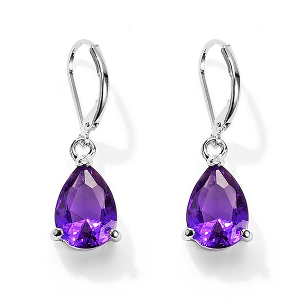 purple crystal stone drop earrings for women silver color crystal clip dangle earrings ear jewelry fashion brinco
purple crystal stone drop earrings for women silver color crystal clip dangle earrings ear jewelry fashion brinco