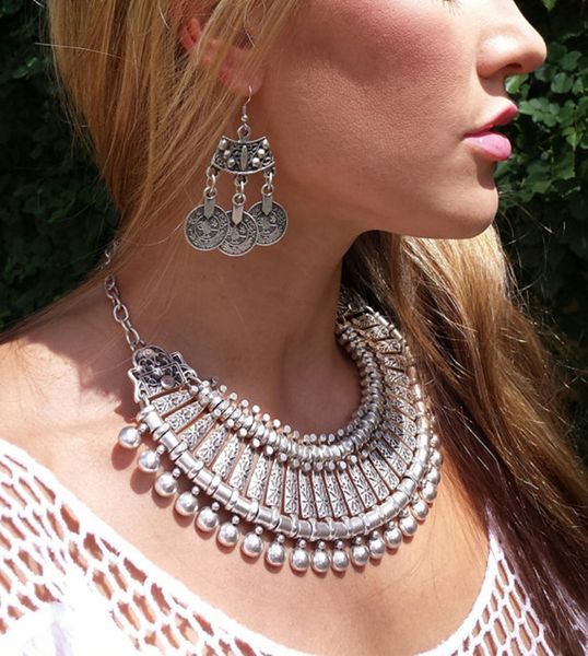 new vintage style silver retro golden carving round charm ball coin zamak choker collar turkish india tribal statement necklace, Golden;silver
new vintage style silver retro golden carving round charm ball coin zamak choker collar turkish india tribal statement necklace, Golden;silver