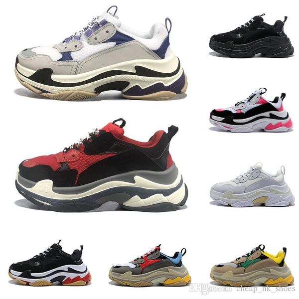 2020 triple s men women fashion luxury designer shoes кроссовки на платформе черный выведенный белый серый фиолетовый винтажный мужской трен, Black
2020 triple s men women fashion luxury designer shoes кроссовки на платформе черный выведенный белый серый фиолетовый винтажный мужской трен, Black