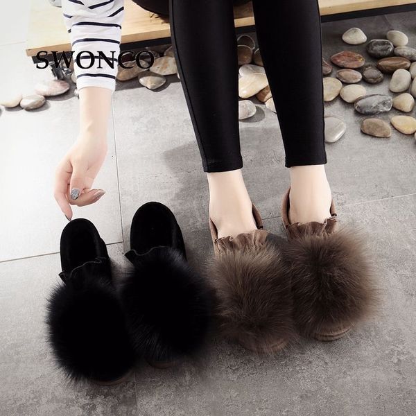 swonco women's loafers 2018 winter shoes fashion faux fur casual slip on warm winter shoe women shoes flat leather woman shoe ly191202, Black
swonco women's loafers 2018 winter shoes fashion faux fur casual slip on warm winter shoe women shoes flat leather woman shoe ly191202, Black