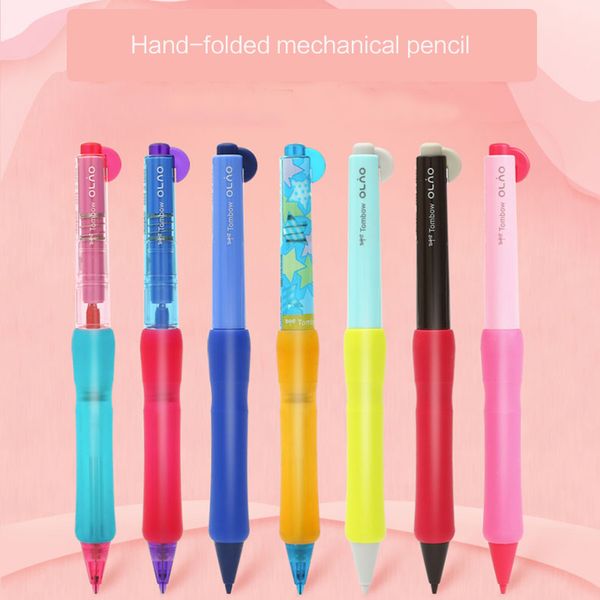1pcs 0.5mm tombow mono simple student mechanical pencil color splicing automatic pencil rubber bendable movable, Blue;orange
1pcs 0.5mm tombow mono simple student mechanical pencil color splicing automatic pencil rubber bendable movable, Blue;orange