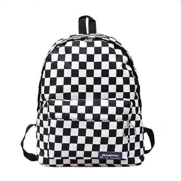 2020women men lattice backpack new trend checkerboard teenager school bag couples back pack travel bag
2020women men lattice backpack new trend checkerboard teenager school bag couples back pack travel bag