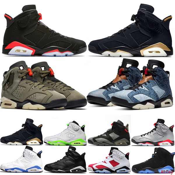 6 6s washed denim men basketball shoes black infrared psg dmp 3m reflective mens sports sneakers size 40-47
6 6s washed denim men basketball shoes black infrared psg dmp 3m reflective mens sports sneakers size 40-47