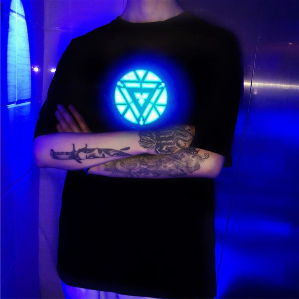 summer 2019 men's iron man led light acoustic control o-neck short-sleeved t-shirt mother t-shirt casual 3d print t shirt funny, White;black
summer 2019 men's iron man led light acoustic control o-neck short-sleeved t-shirt mother t-shirt casual 3d print t shirt funny, White;black
