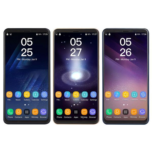 Goophone S9 разблокирована четырехъядерный процессор Android 1 ГБ ОЗУ 4 ГБ ROM 8-мегапиксельная камера сотового телефона Показать 4G LTE
Goophone S9 разблокирована четырехъядерный процессор Android 1 ГБ ОЗУ 4 ГБ ROM 8-мегапиксельная камера сотового телефона Показать 4G LTE