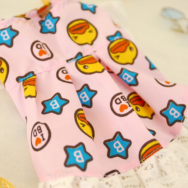 new dog shirt pet summer duck print lace skirt temperament dog skirt princess costume new harness vest pechera para perro#20
new dog shirt pet summer duck print lace skirt temperament dog skirt princess costume new harness vest pechera para perro#20