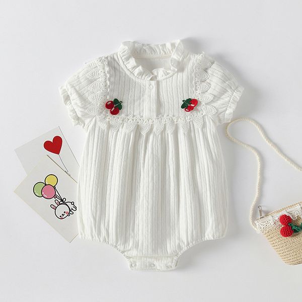 jumpsuits born baby girl romper ruffle cherry knitted jumpsuit lace princess sunsuit cotton infant toddler playsuit clothes, Blue
jumpsuits born baby girl romper ruffle cherry knitted jumpsuit lace princess sunsuit cotton infant toddler playsuit clothes, Blue