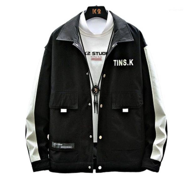 stand collar coats button jackets casual fashion trends man jackets designer new ins with pocket outerwear jacket spring male, Black;brown
stand collar coats button jackets casual fashion trends man jackets designer new ins with pocket outerwear jacket spring male, Black;brown