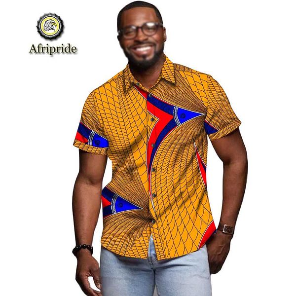 2019 african mens shirts casual short sleeve print wax batik single breasted print dashiki outfit afripride s1912004, White;black
2019 african mens shirts casual short sleeve print wax batik single breasted print dashiki outfit afripride s1912004, White;black